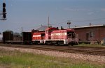 LRS 122 working on the Nash County RR